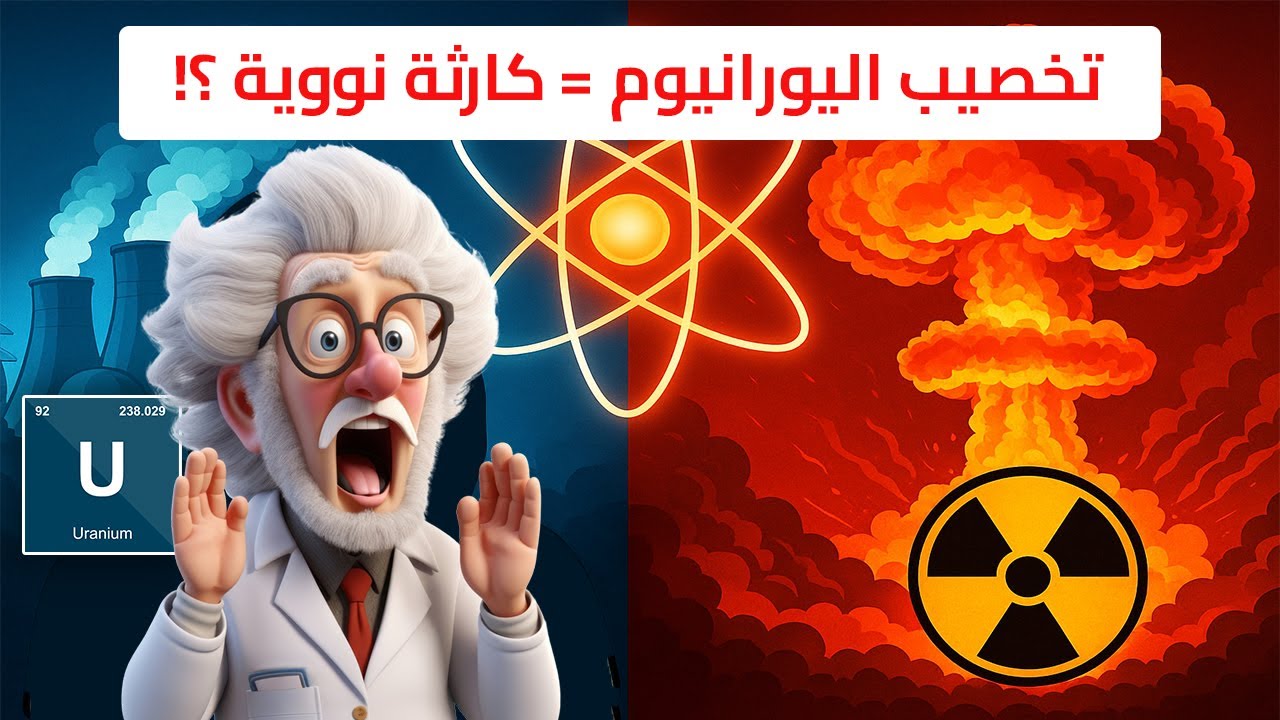 الطاقة النووية ببساطة | اليورانيوم... طاقة تُنقذ العالم أم تُدمره؟ ⚛️💣