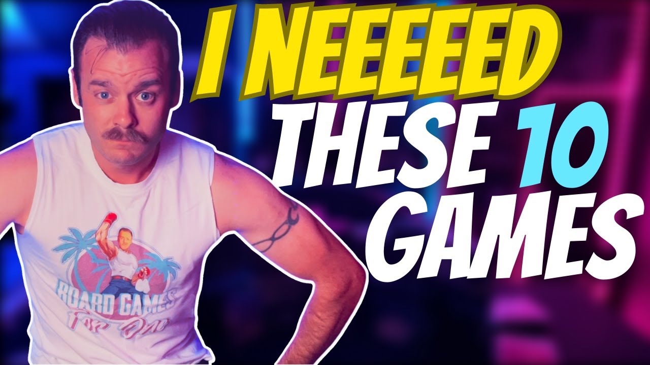 I Can Only Keep 10 Board Games | Solo, Family, and Party Games