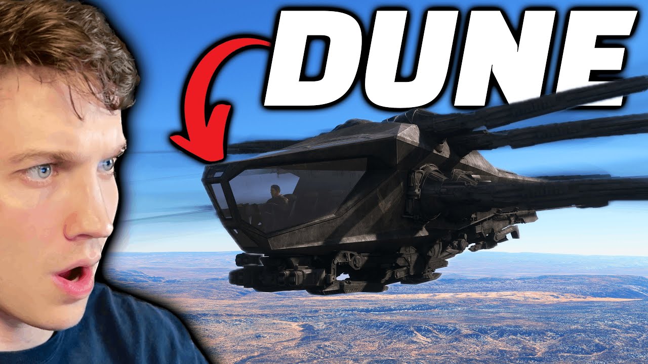 DUNE Plane + Update in Microsoft Flight Sim