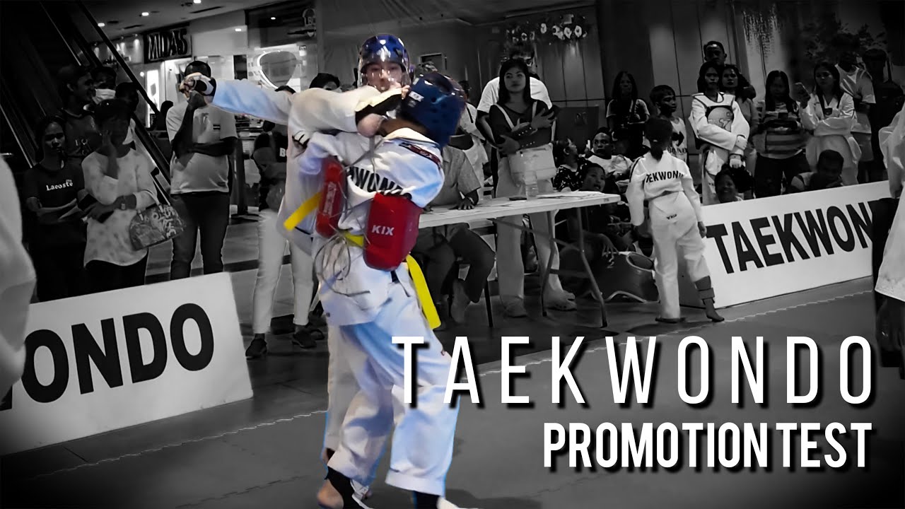 Finally moving up my belt | TAEKWONDO PROMOTION TEST