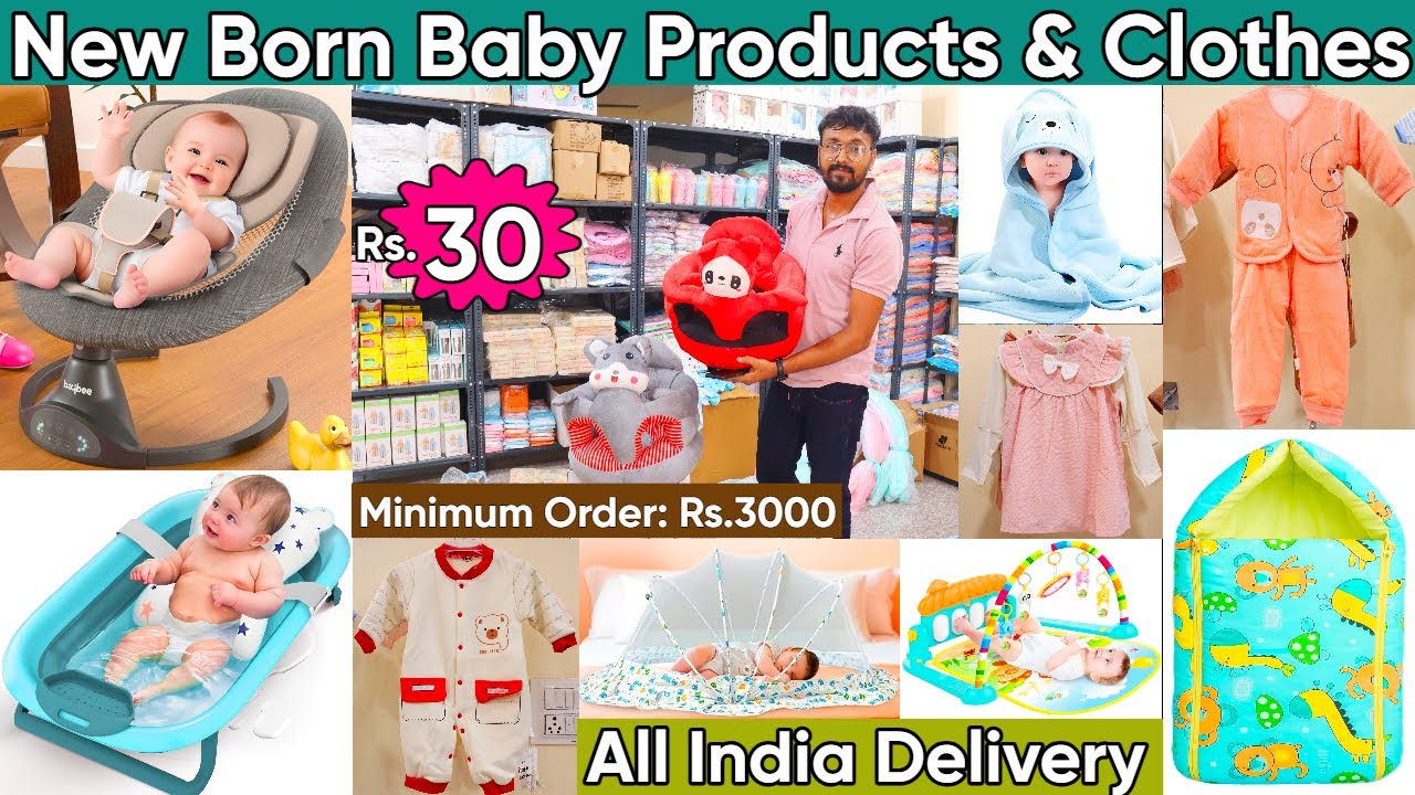 Latest New Born Baby Products & All Baby Care Accessories Collection 2025 | Premium Imported Quality