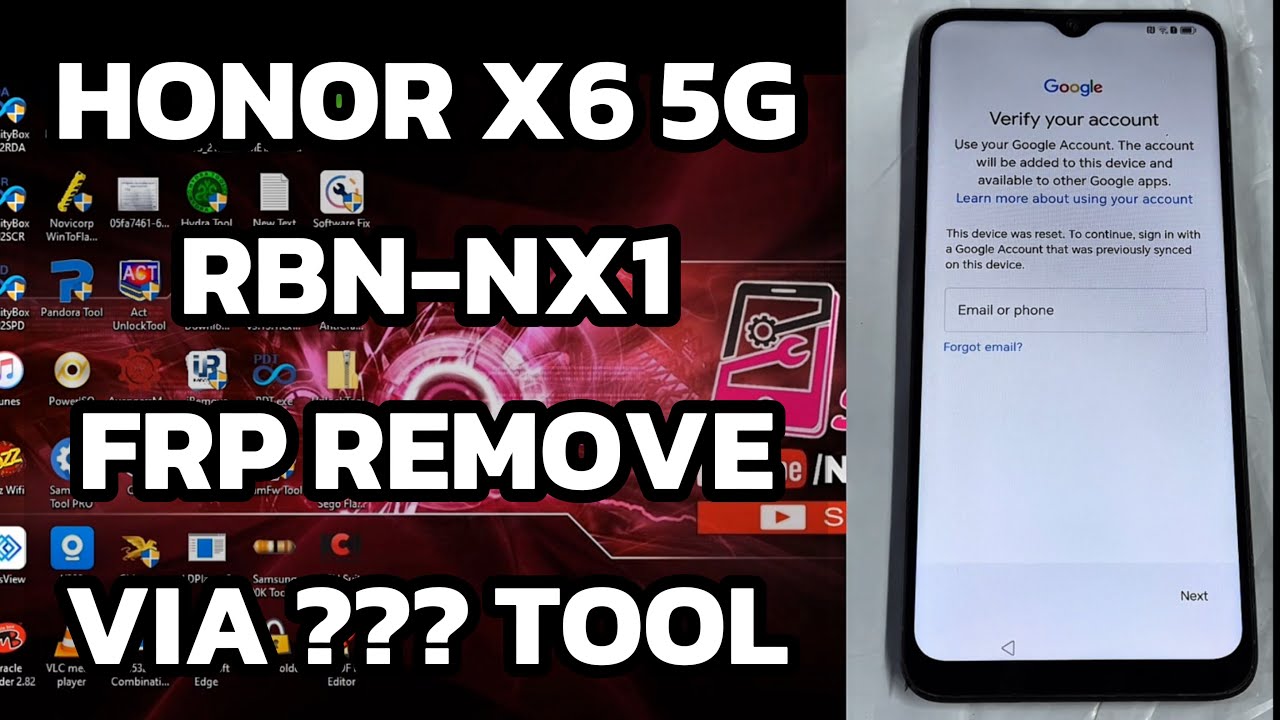 Honor X6 5G RBN-NX1 Frp Remove EDL Method