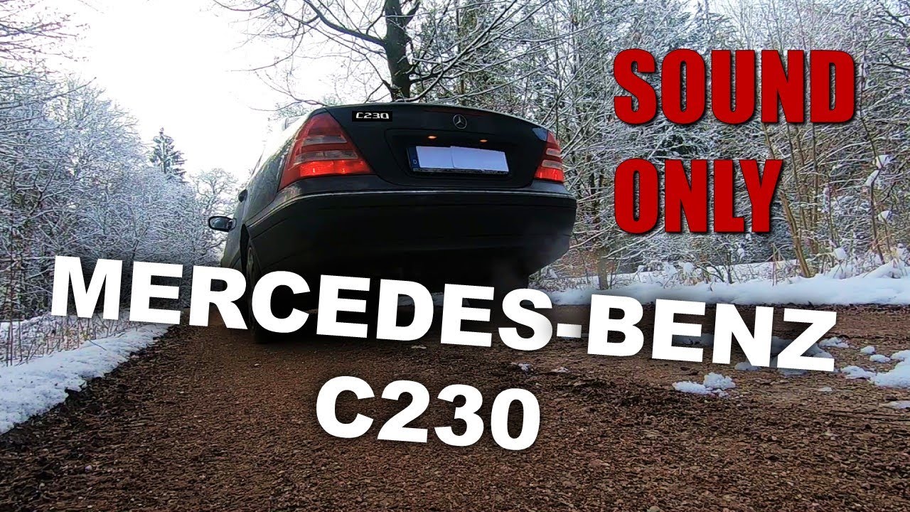 MERCEDES-BENZ C230 (W203) Stock SOUND ONLY | Revs & Acceleration | CarPerformance Media