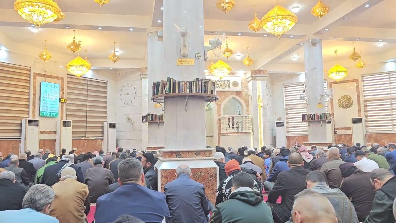 تلاوة الجمعة في جامع خالد بن الوليد القارئ عبد الملك المشايخي 2026/1/30