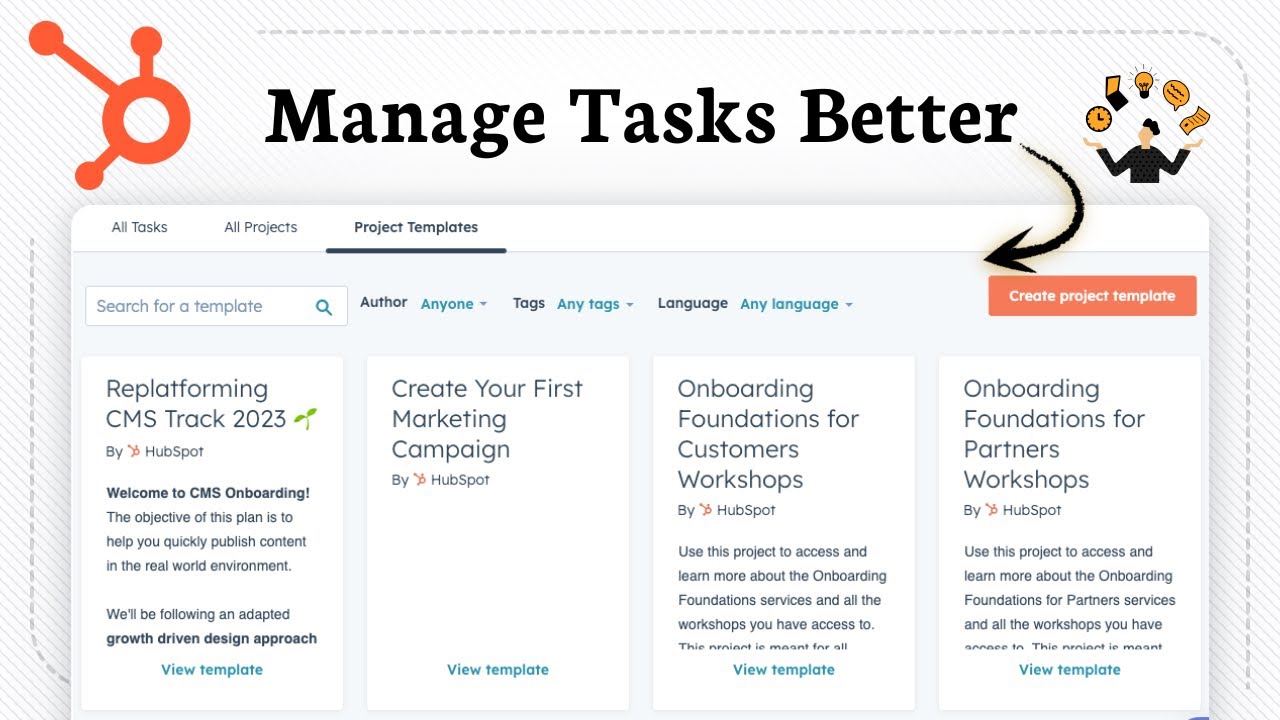 How to use projects in HubSpot (Basic Project Tracking)
