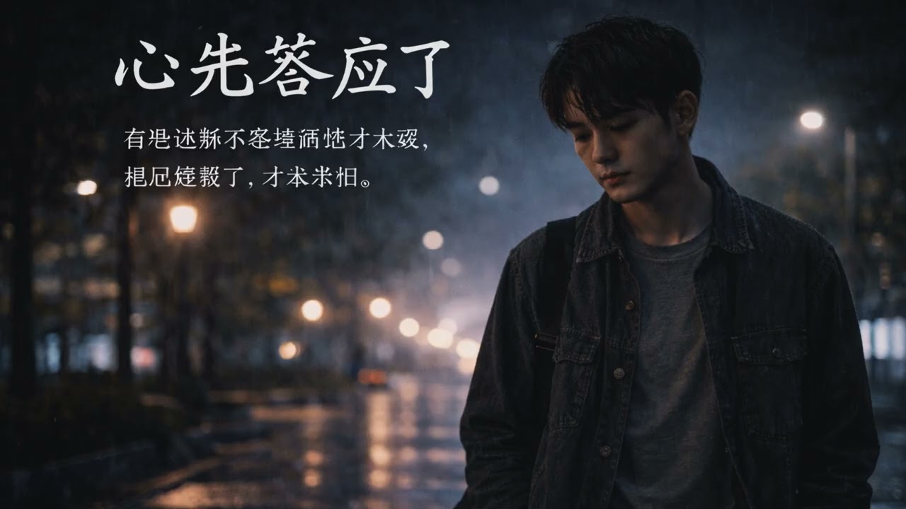 心先答应了 / 有些选择不是想清楚才去爱，是已经爱了，才来承担。