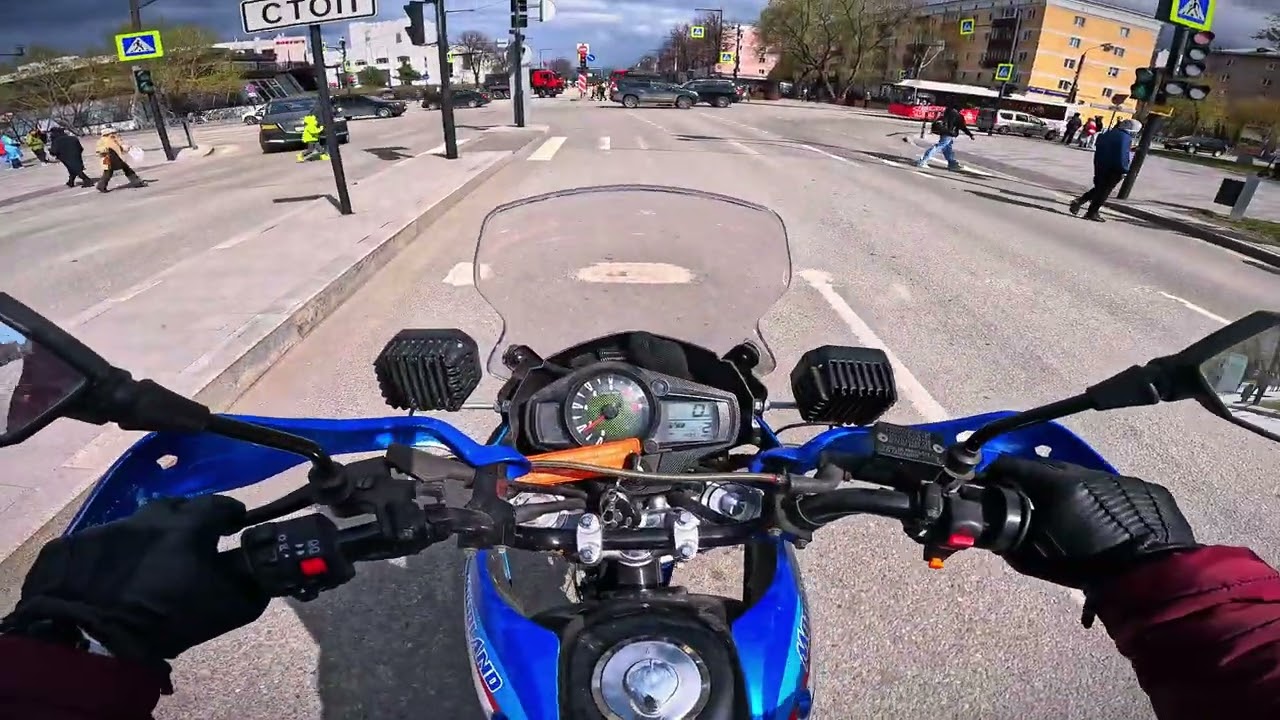 По Перми на Motoland xr250 enduro