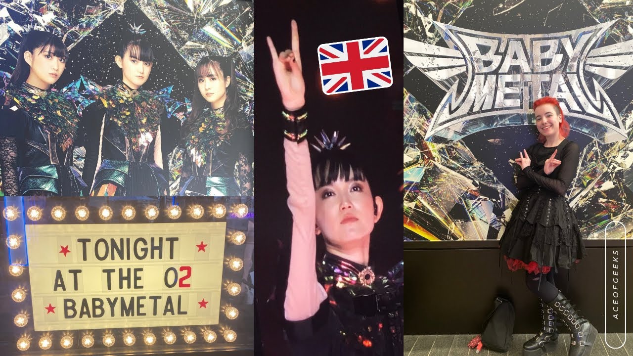 I saw BABYMETAL at The O2 Arena in London!