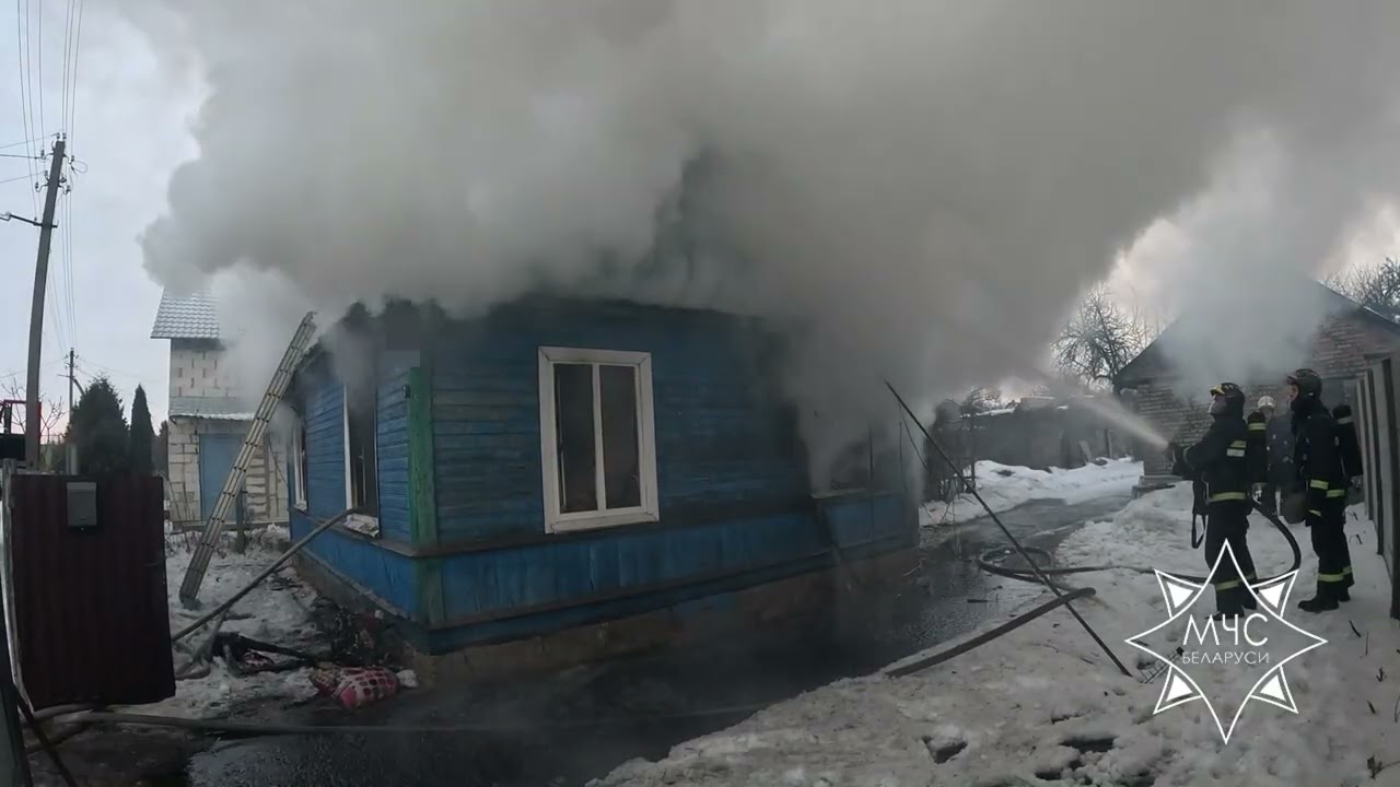 Брест. Пожар 30.01.2026