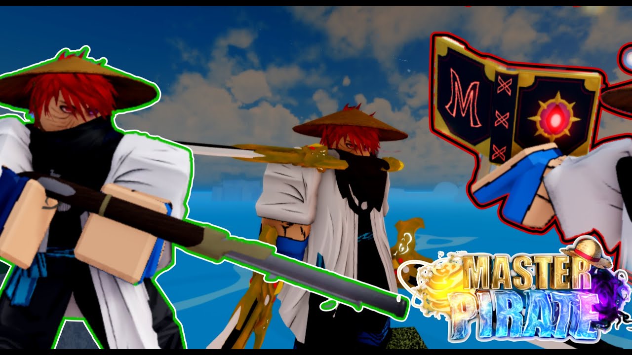 Como Pegar todas as WEAPONS do Master Pirates - Roblox - (BCK)