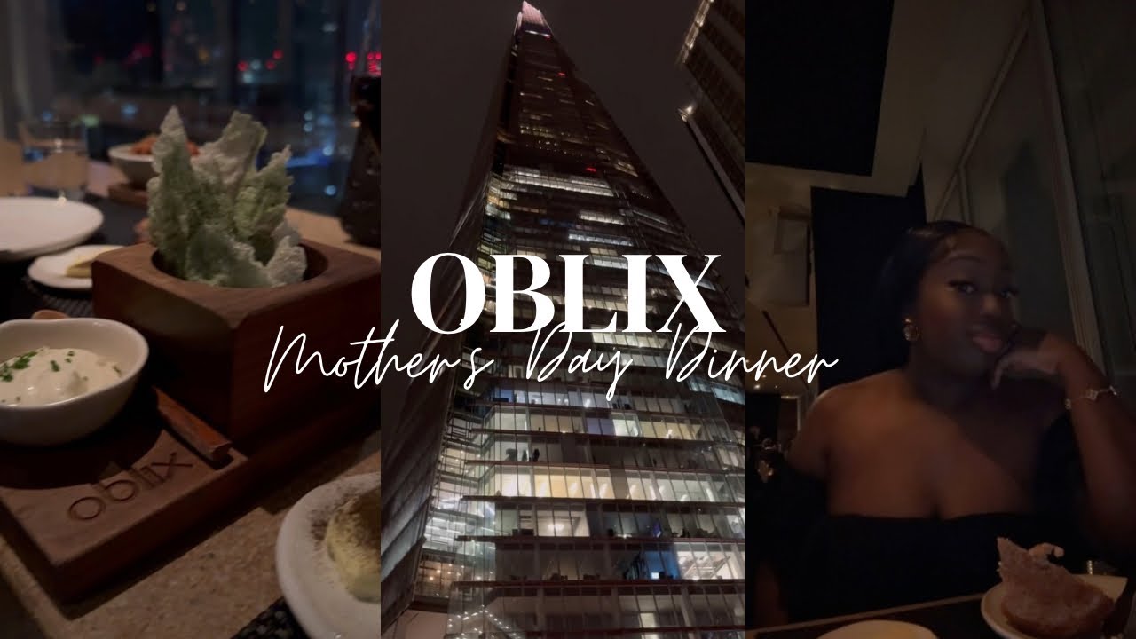 Mother's day dinner at The Shard - Oblix