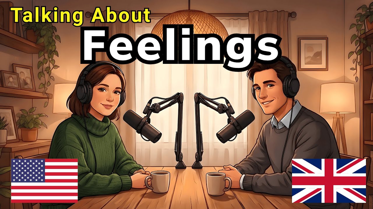 How to Talk About Your Feelings in English | Simple English Conversations Practice for Beginners
