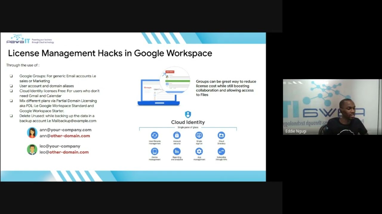 Session 2 - Lesson 7: License Management hacks in Google Workspace