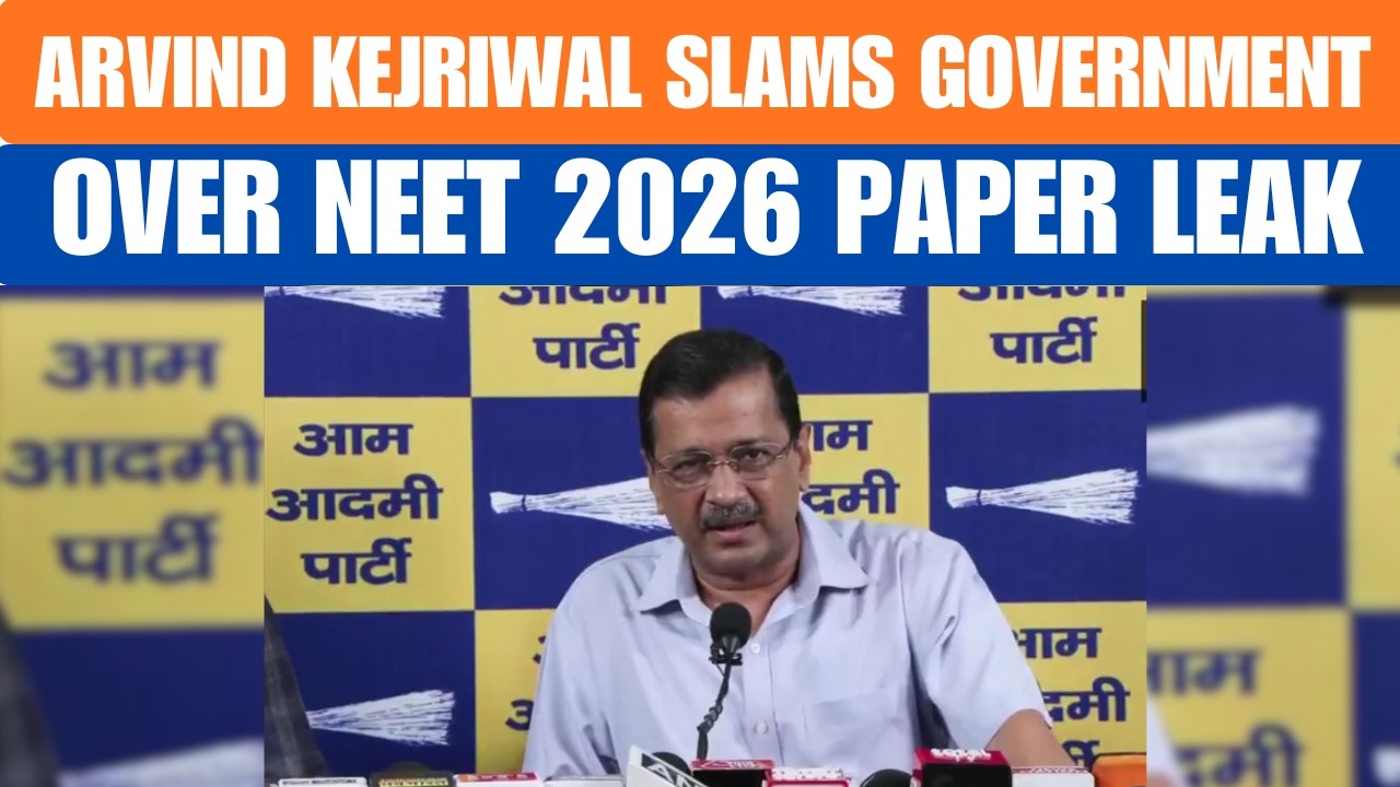 NEET-UG 2026 Cancelled: Kejriwal Alleges Political Collusion Over Repeated Paper Leaks | News9