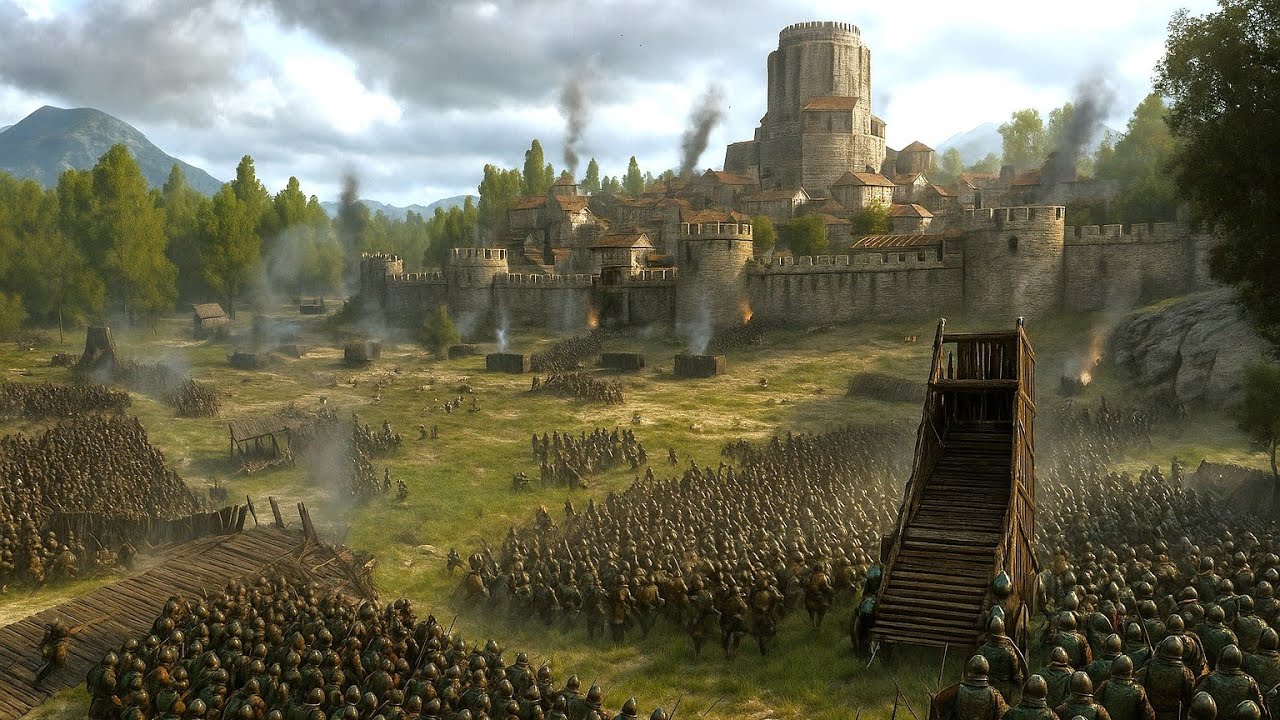 Can 2000 Sturgians Stop 4000 Battanians Siege | Mount & Blade 2 Bannerlord