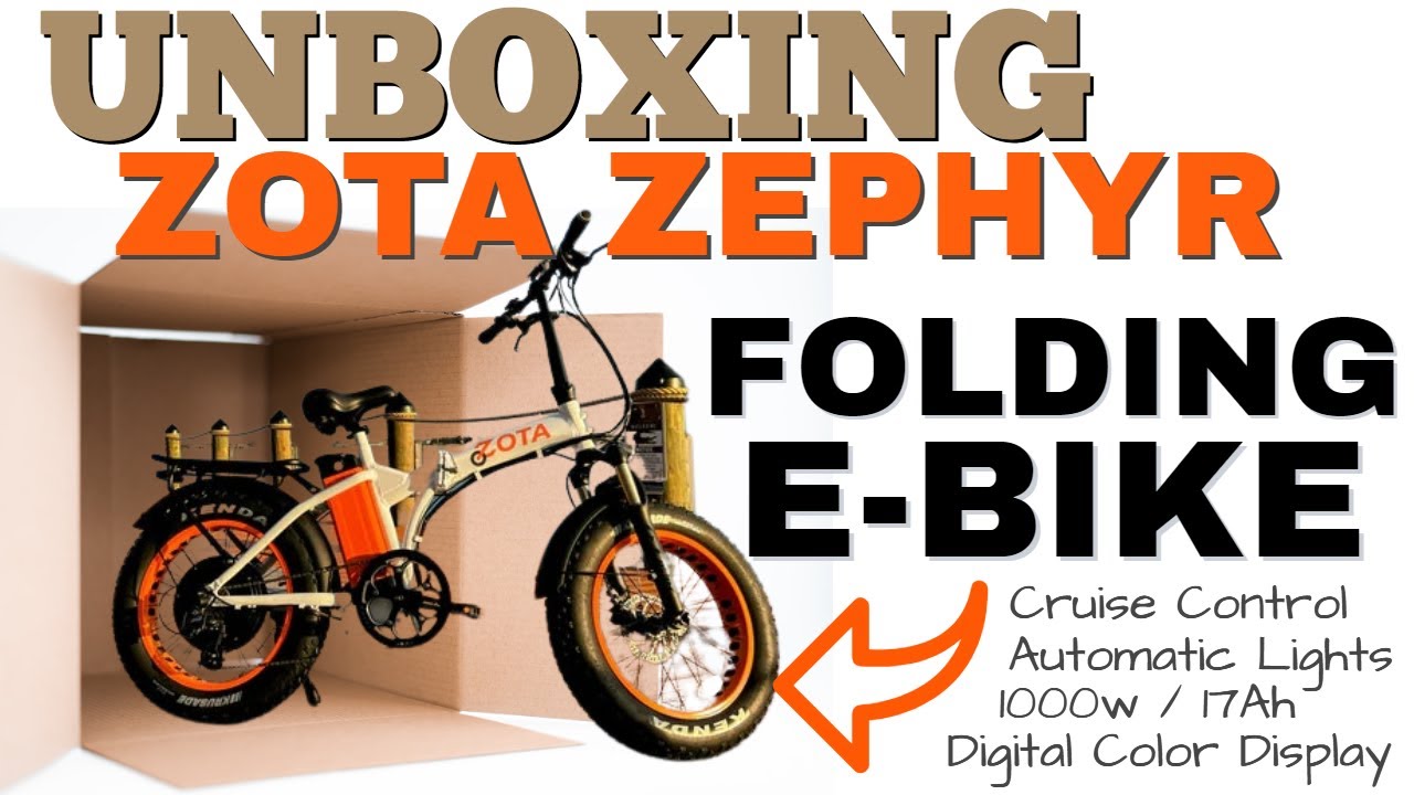 Folding Ebike  UNBOXING 🔧 ASSEMBLY (2023) 🚴
