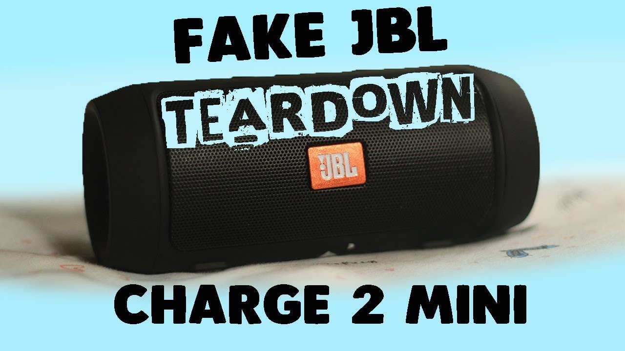 Fake/clone JBL Charge 2 Mini Teardown/Disassembly