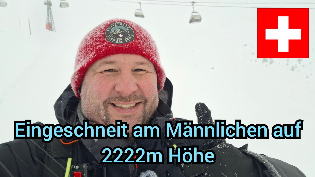Winterwanderung anders als geplant vom Männlichen in Richtung Grindelwald 