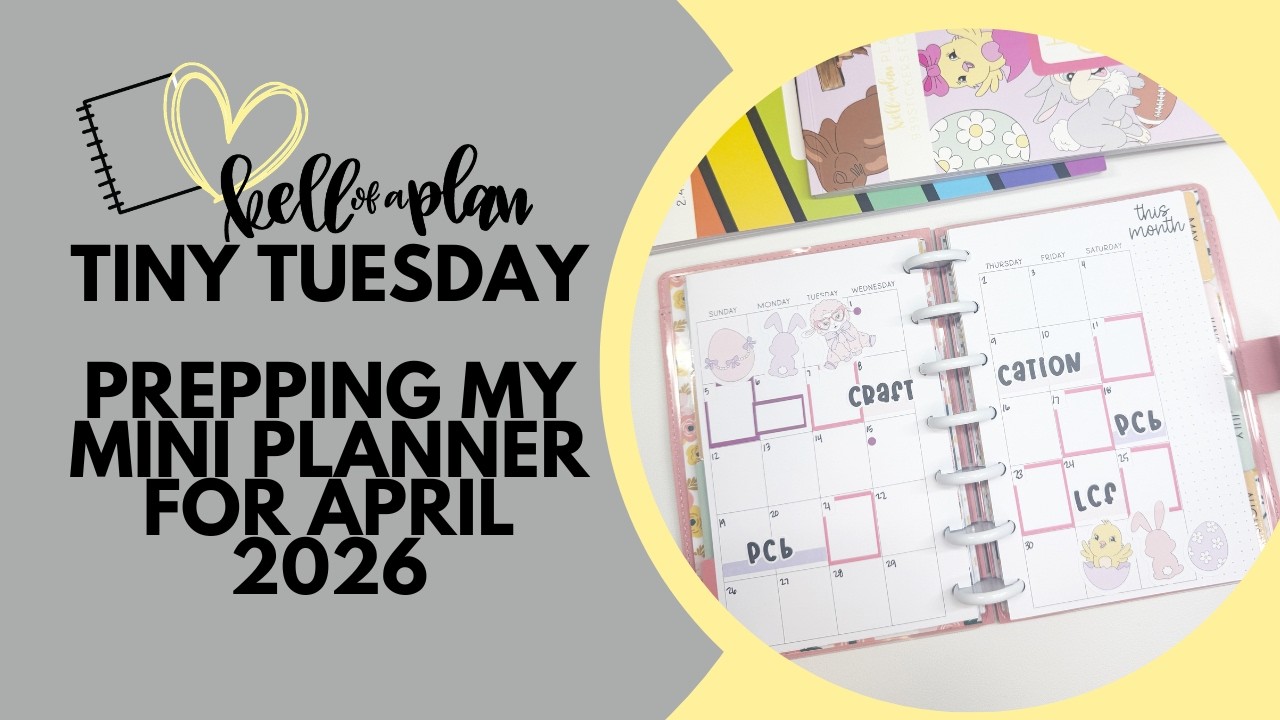 &laquo;Маленький вторник&raquo; &mdash; Планируйте вместе со мной &mdash; Подготовка к планированию на апрель