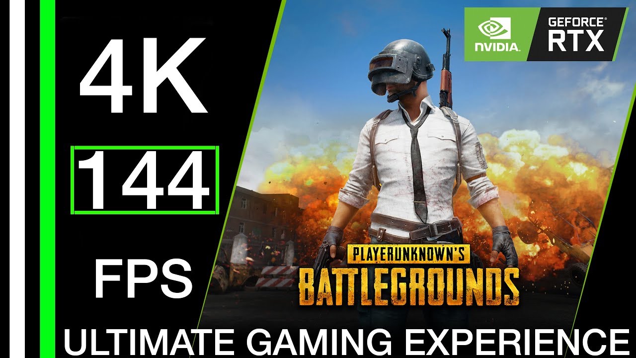 RTX 2080 TI 4K Gaming With 144 FPS in PUBG - The ULTIMATE Gaming Experience