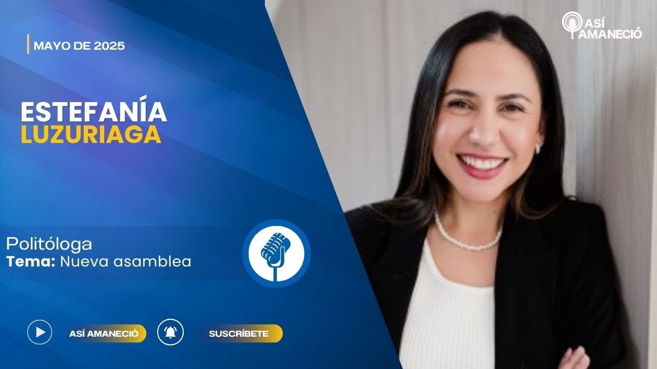 Dra. Estefanía Luzuriaga / Politóloga