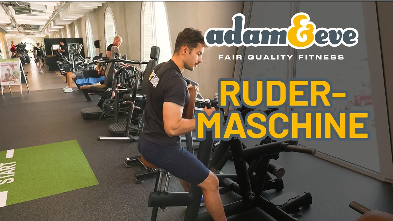 Gym80 seated upper Row PlateLoaded - How to use - Rudermaschine