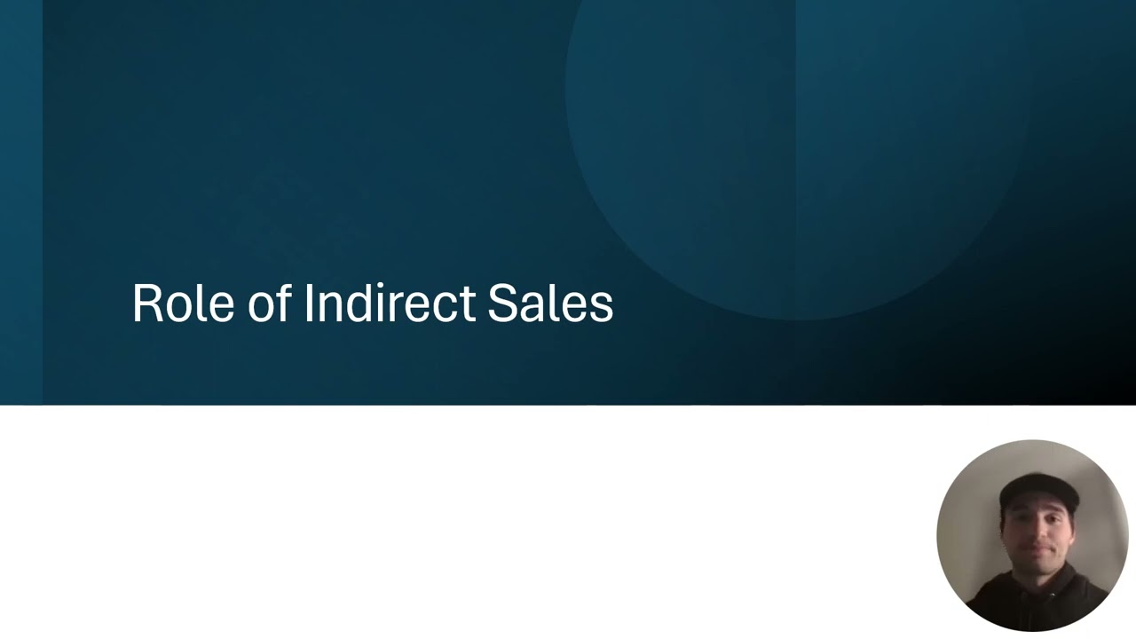 Indirect Sales video
