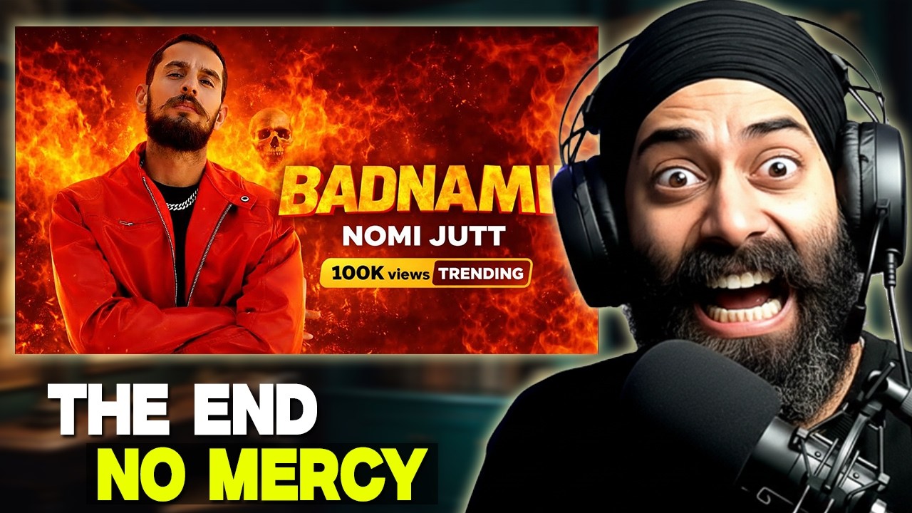 NOMI JUTT &ndash; BADNAMII 😈 | NEW PUNJABI SONG REACTION | PunjabiReel TV