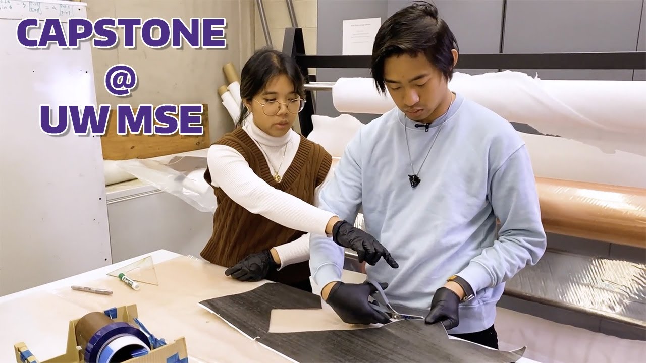 Repairing airplanes after lightning damage: Capstone at UW Materials Science & Engineering