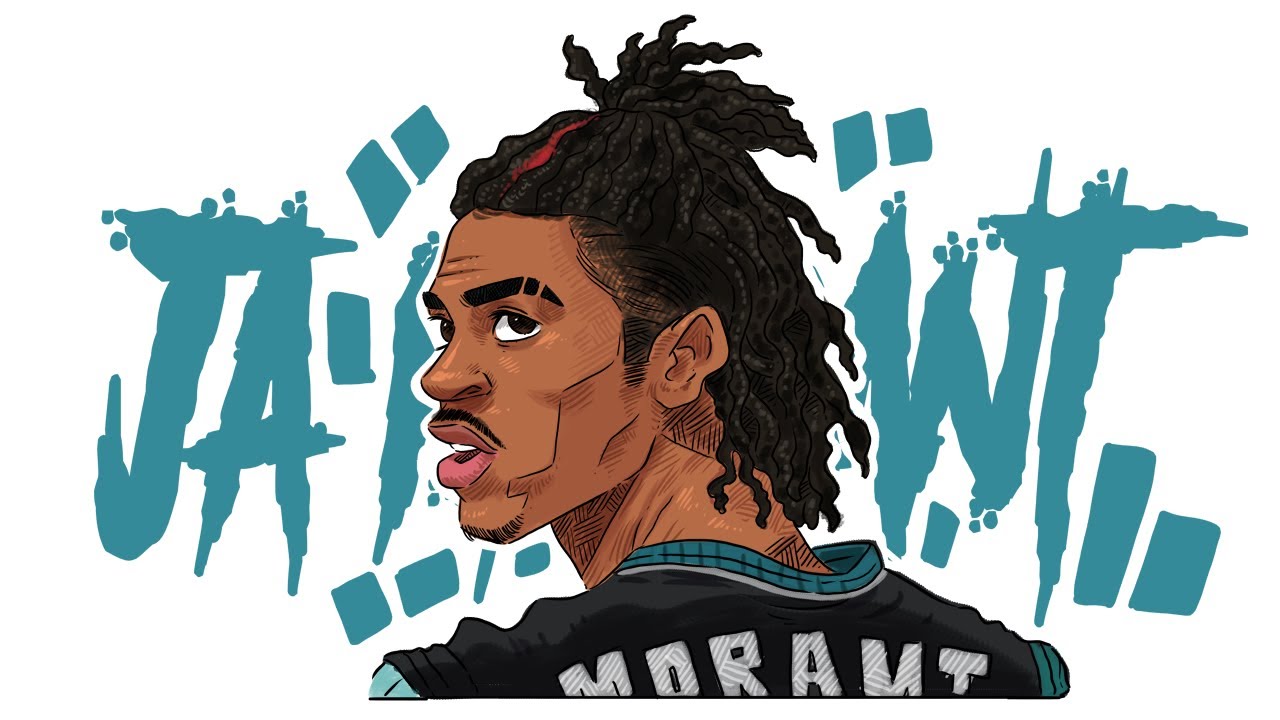 How to draw ja morant