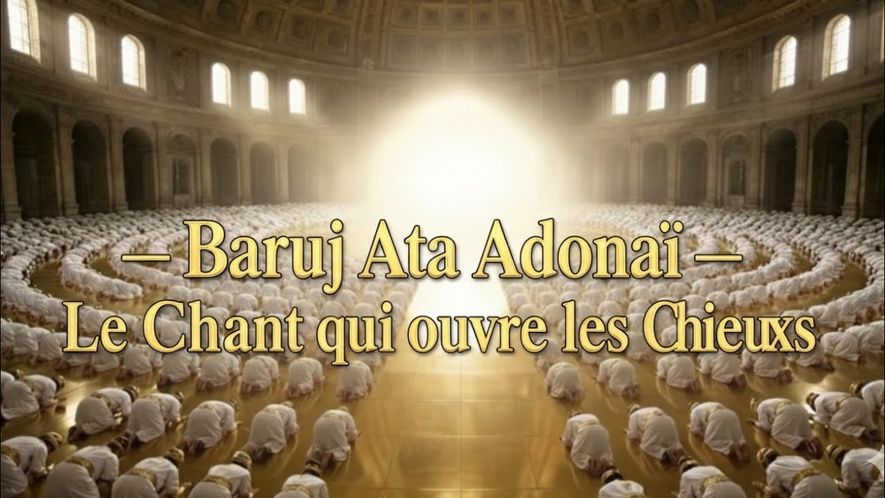 BARUJ ATA ADONAÏ — Le Chant du Roi de l’Univers | Adoration Solennelle
