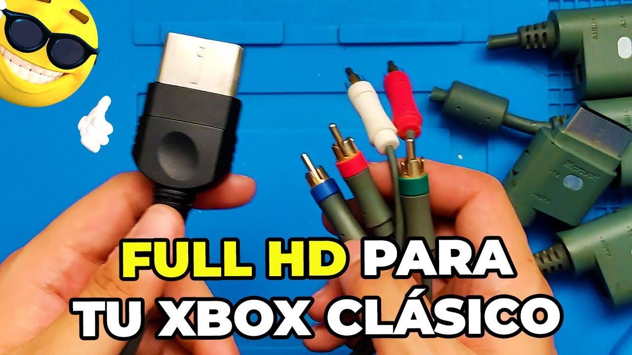 HACIENDO un cable que MEJORA la CALIDAD DEL XBOX CLÁSICO