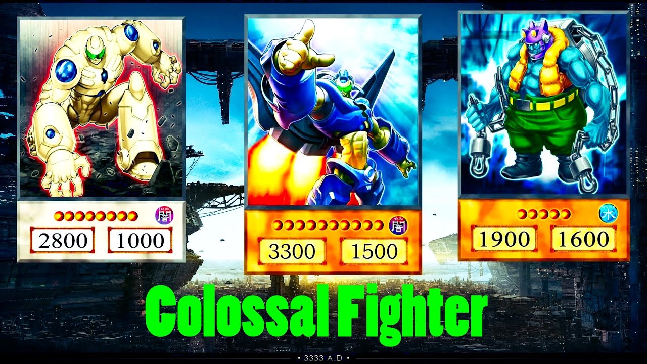 (YGOPRO)Colossal Fighter deck,Salvage Warrior,Colossal Fighter/Assault Mode