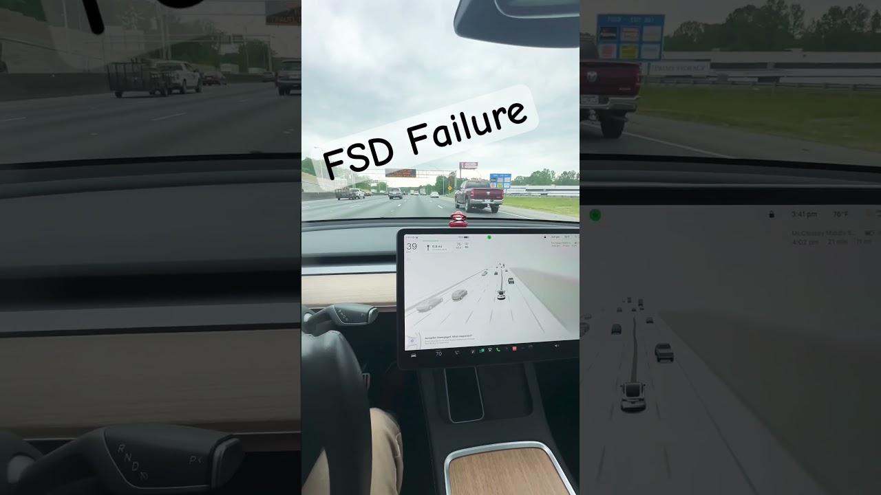 Tesla FSD Failure #FSD
