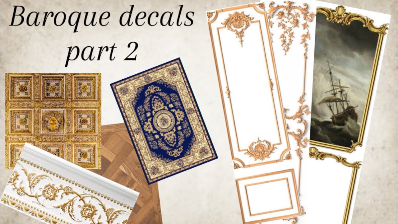 Baroque Decals Part 2