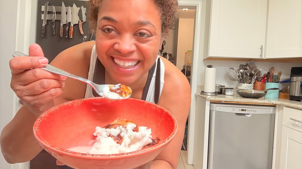 Vegan Ice Cream Baked Apples & Chicken Casserole Brooke Brimm Vegan Soul Foodie