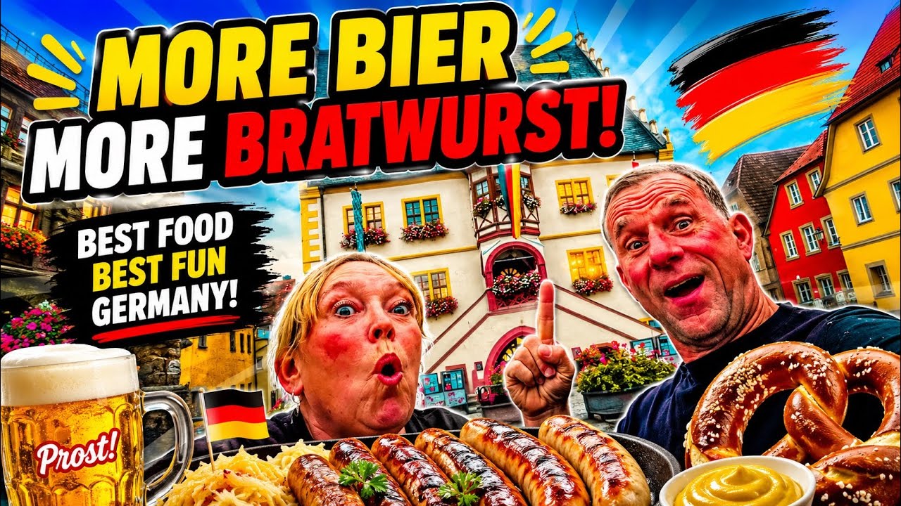 GERMANY 🇩🇪 Bier & Bratwurst Motorhome Camping Park Volkach