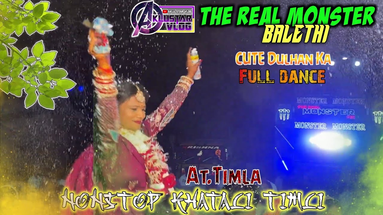 Nonstop khatali timli song the Real monster band balethti 🥁❤️‍🔥