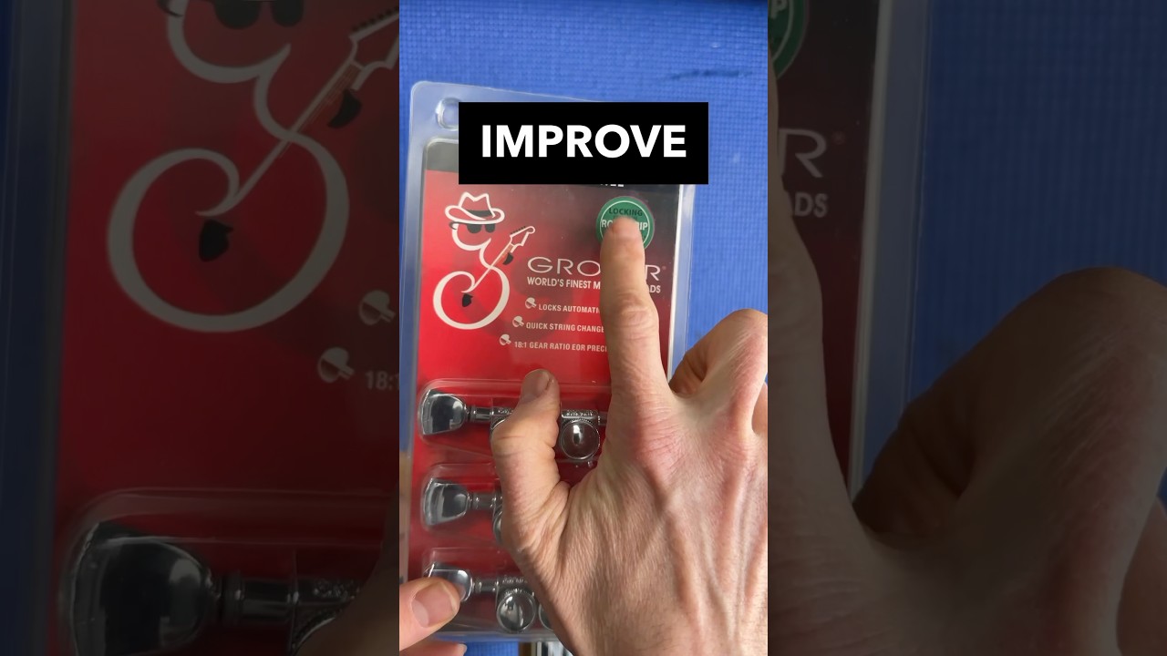 Do Locking Tuners Actually Work? #guitar #woodriteguitars #grovertuners #guitartech #musicnomad