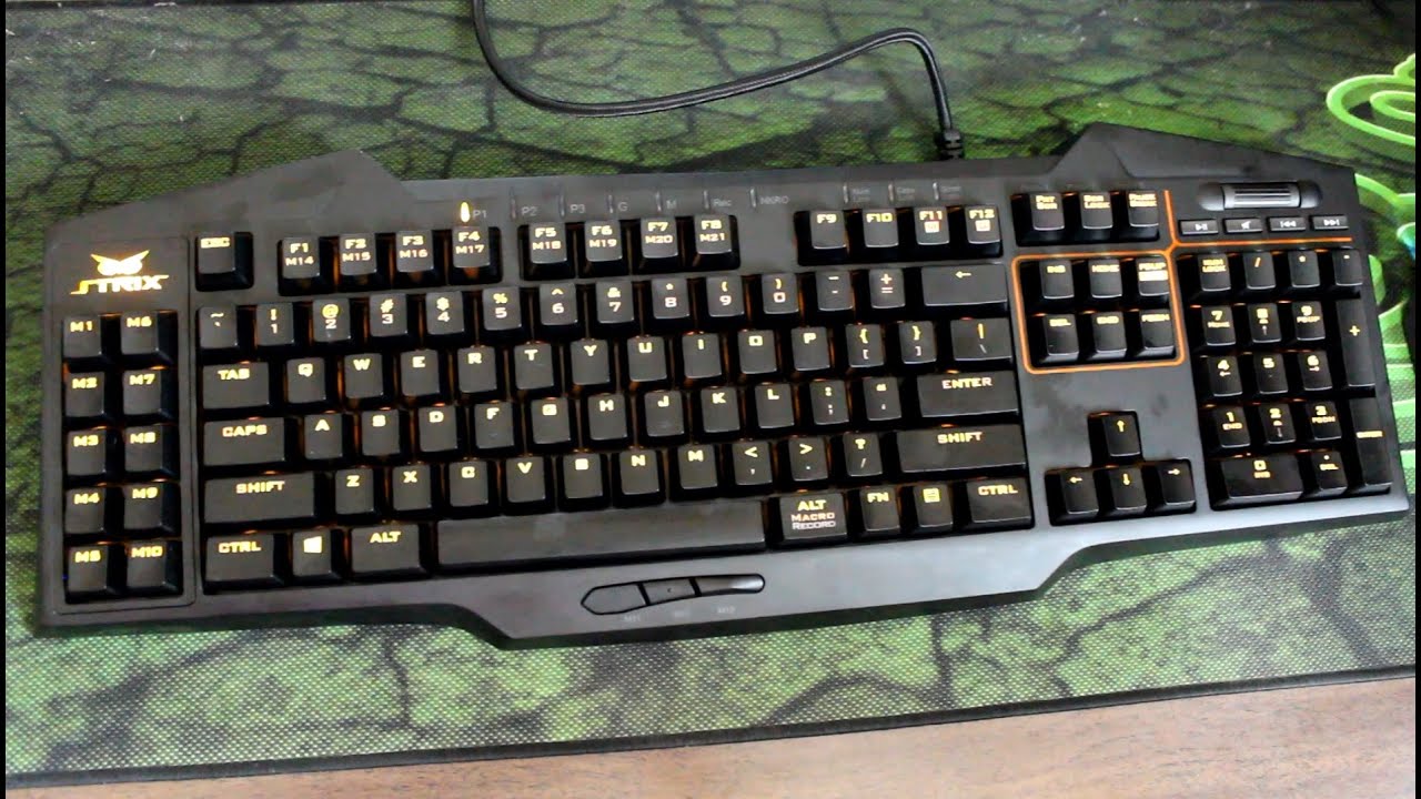 Asus Strix Tactic Pro Mechanical Keyboard Review