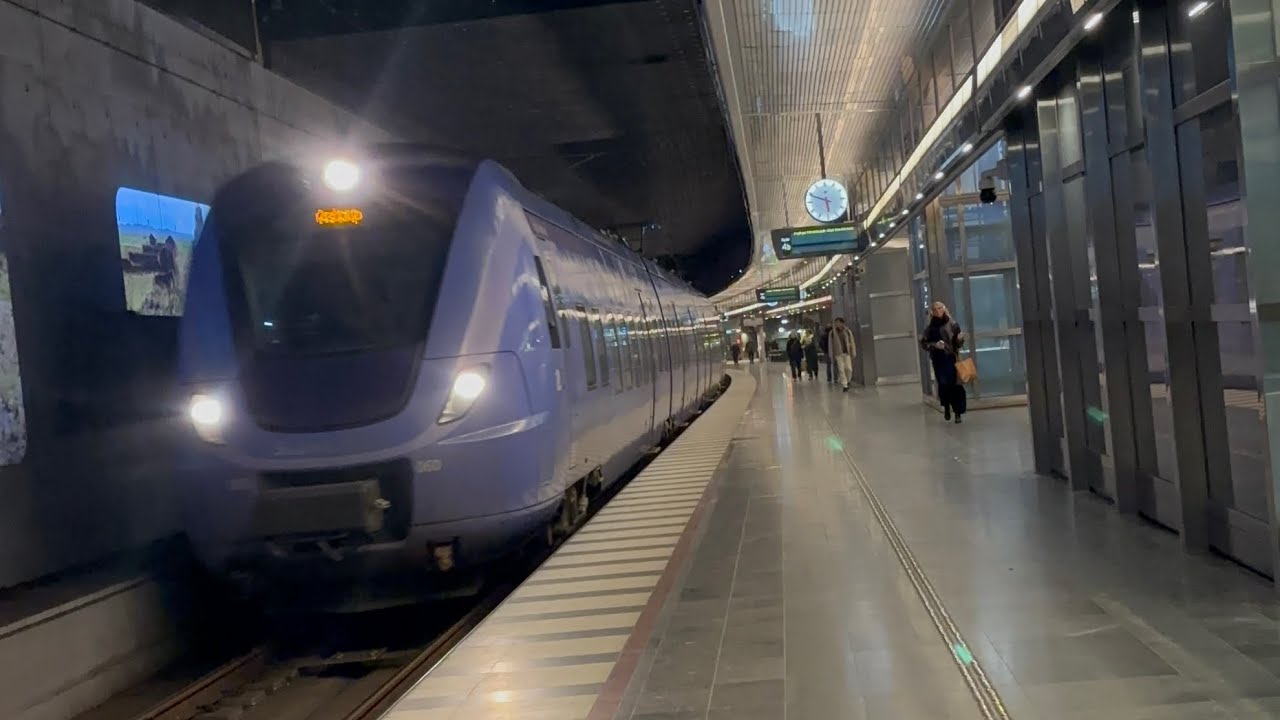 Train ride from Lund to Helsingborg 