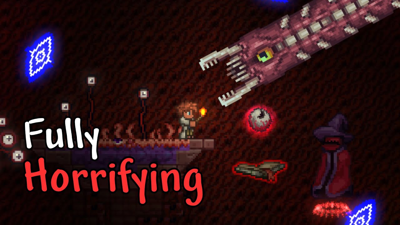 TERRARIA HORROR MODS just got EVEN CREEPIER