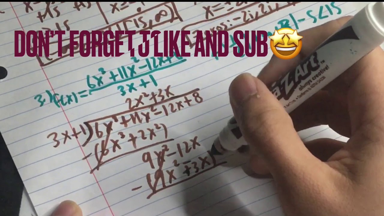 [Asmr] doing your math homework 📚, + Gum chewing (no talking)~ Algebra problems