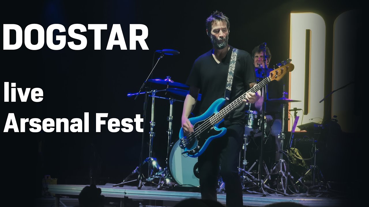 Dogstar live Arsenal Fest | Keanu Reeves / Kijanu Rivs uzivo Kragujevac, Srbija (27. Jun 2024.)