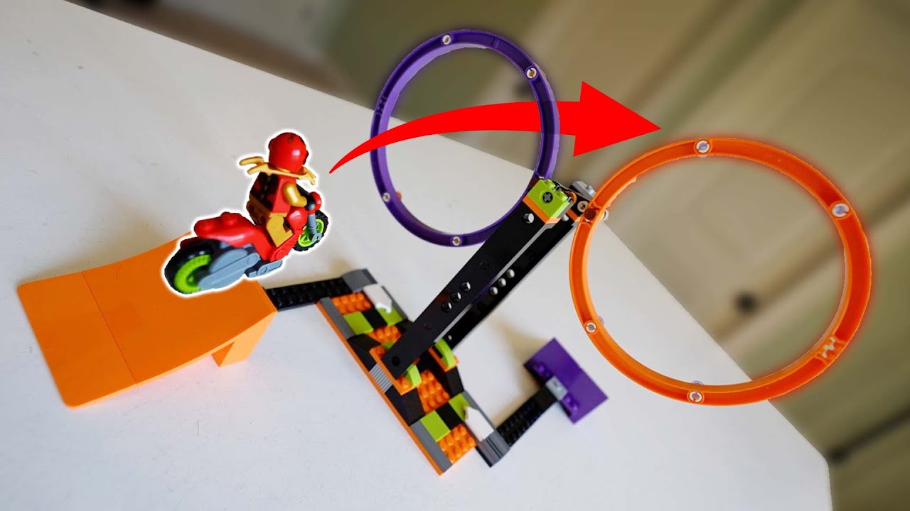 I BUILT A LEGO STUNT PARK!