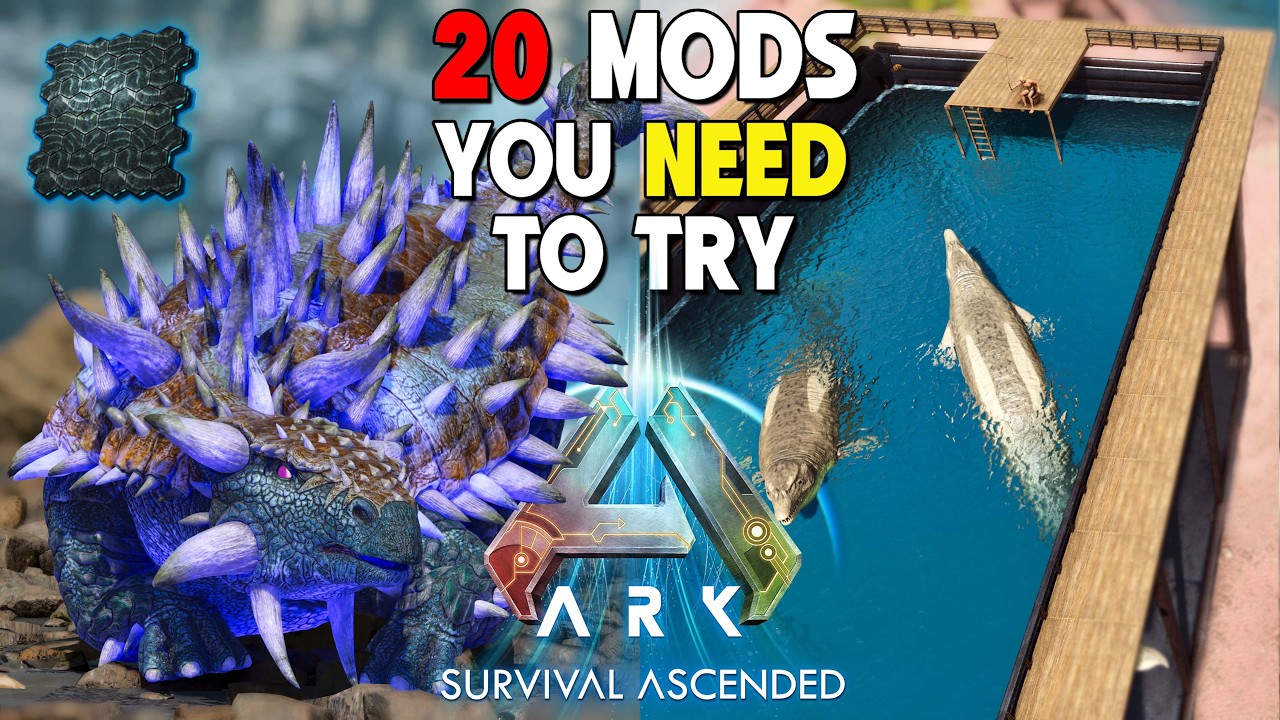 20 модов, которые ВАМ НУЖНО попробовать! ARK: Survival Ascended