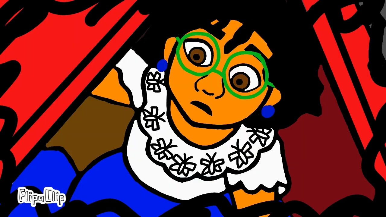 Open up your eyes - Encanto Mirabel becomes a villain part 2 | Flipaclip animatic