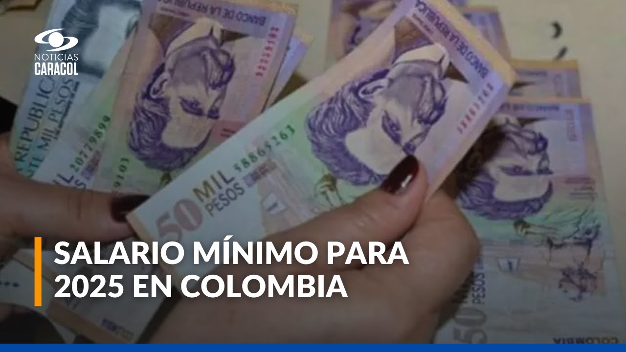 ¿Cuánto debería subir el salario mínimo en Colombia para el año 2025?