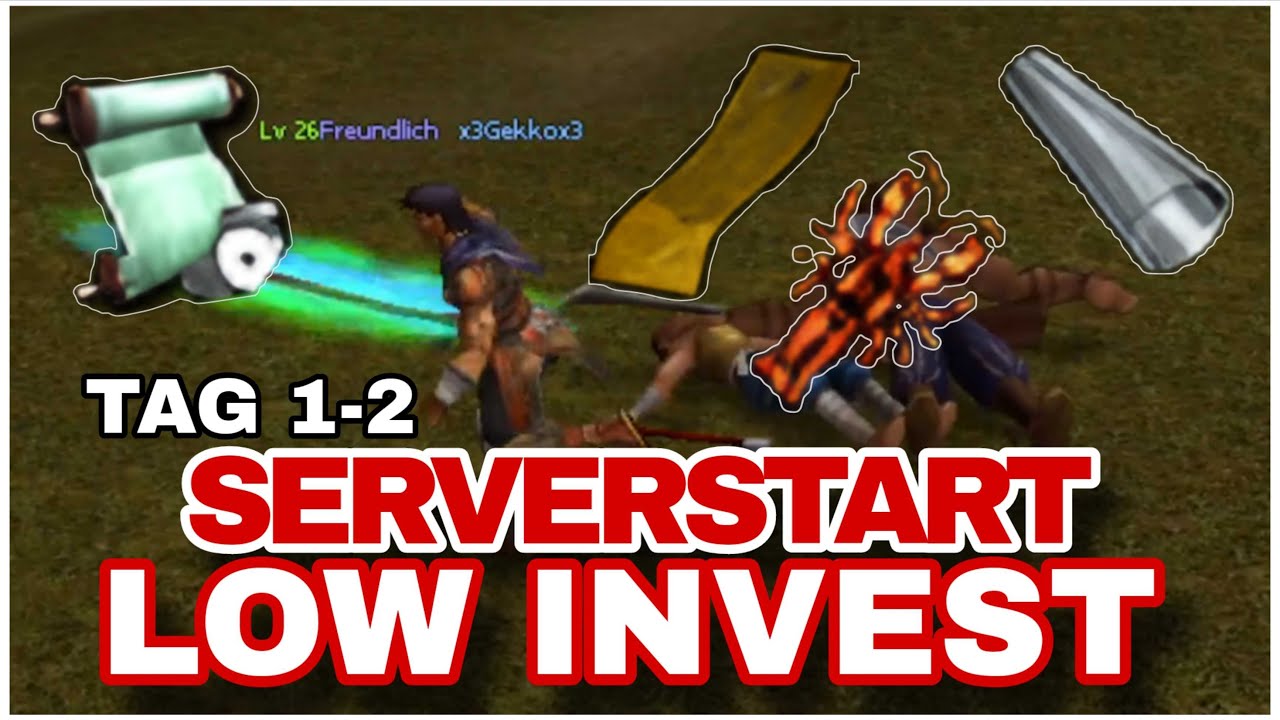 Metin2 Nyx [01] SERVERSTART Tag 1+2 low invest