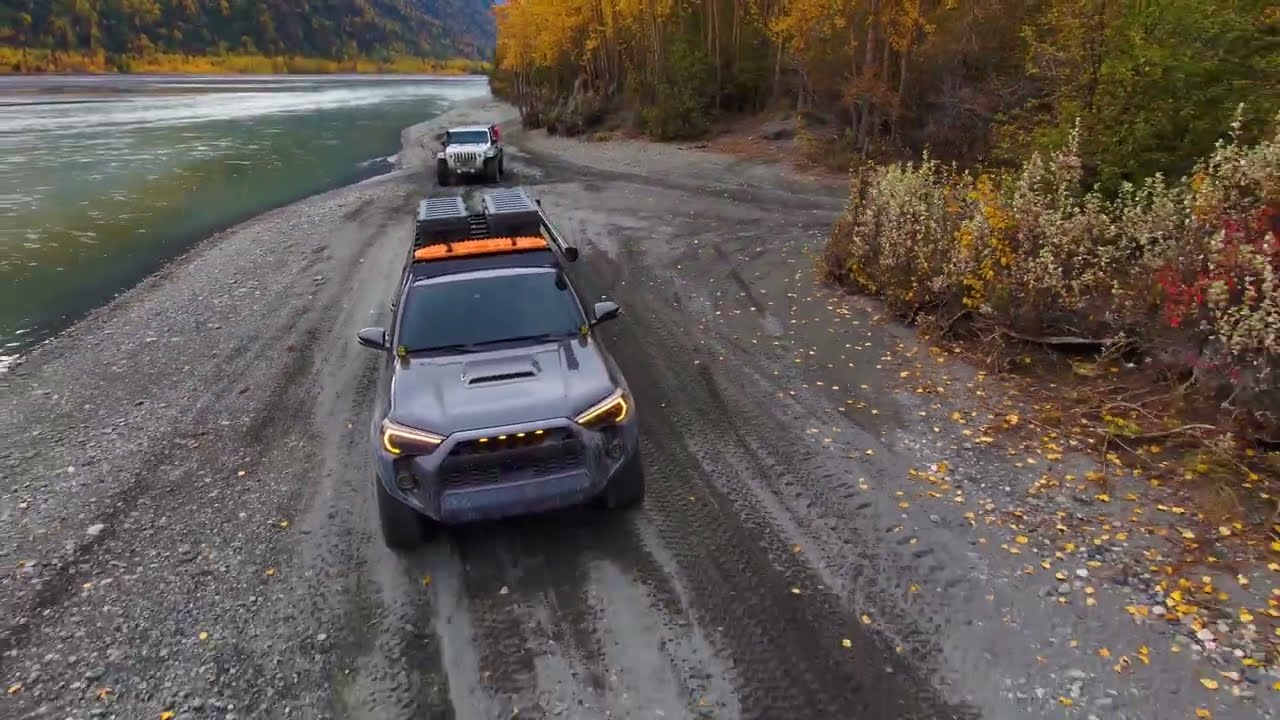 Alaska Scenic Drive - Jim Creek and Fall Colors